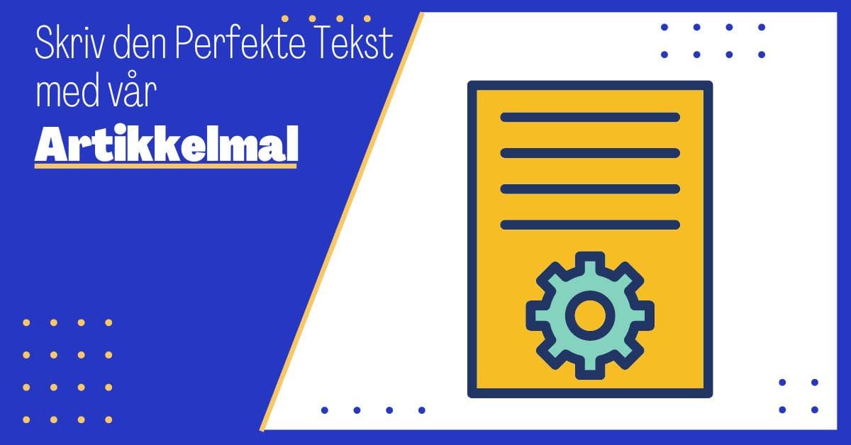 Skap Magiske Tekster med Vår Ultimate Artikkel-Mal